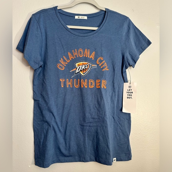 47 Tops - Oklahoma City thunder short sleeve graphic